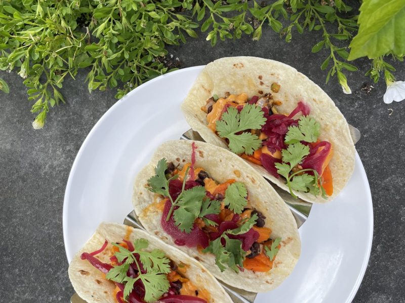 Veggie Tacos (Vegan!)