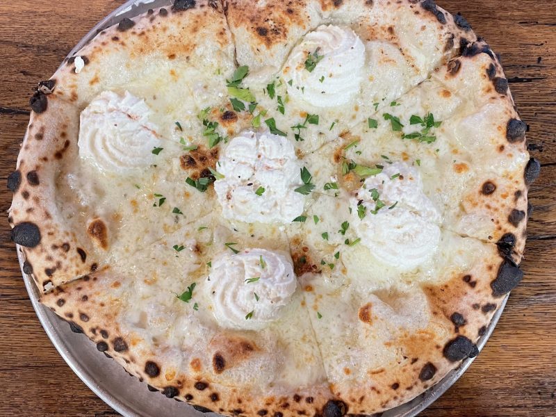 White Pie Pizza